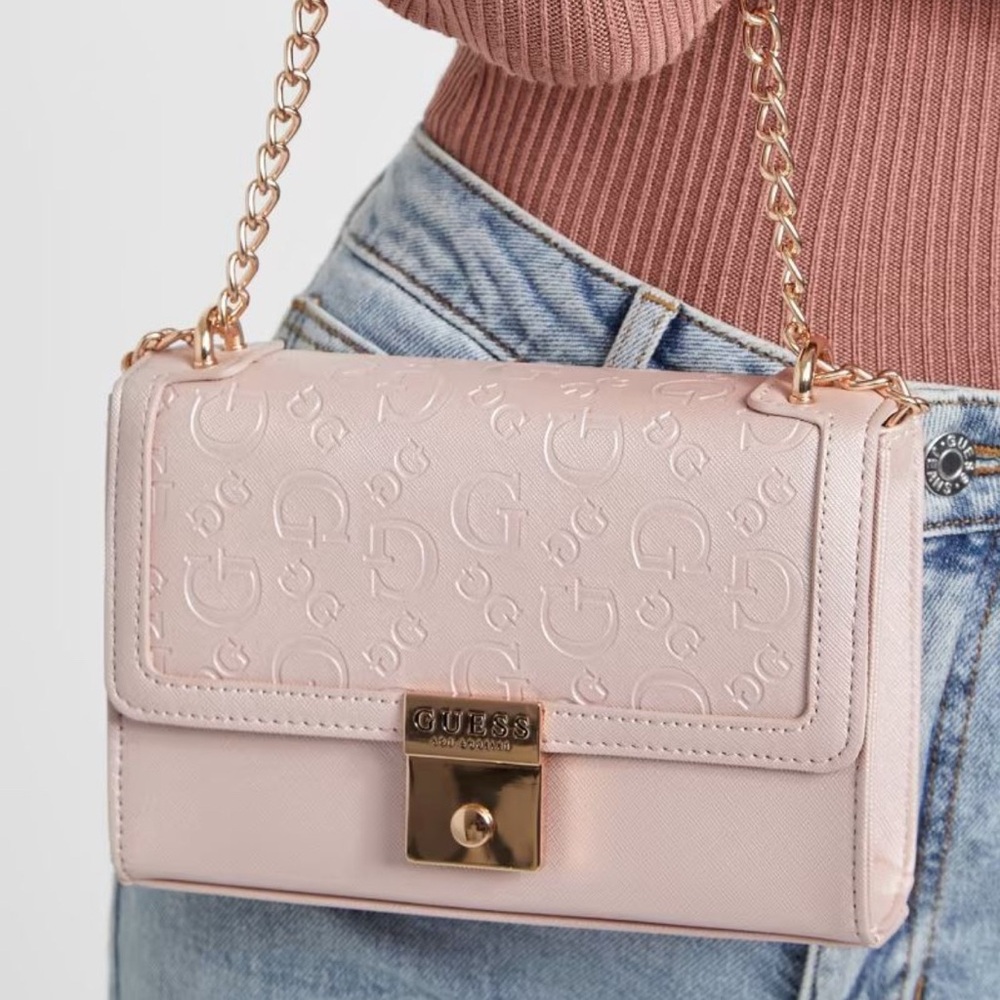 Guess Factory Sophie On A String Wallet Crossbody Bag